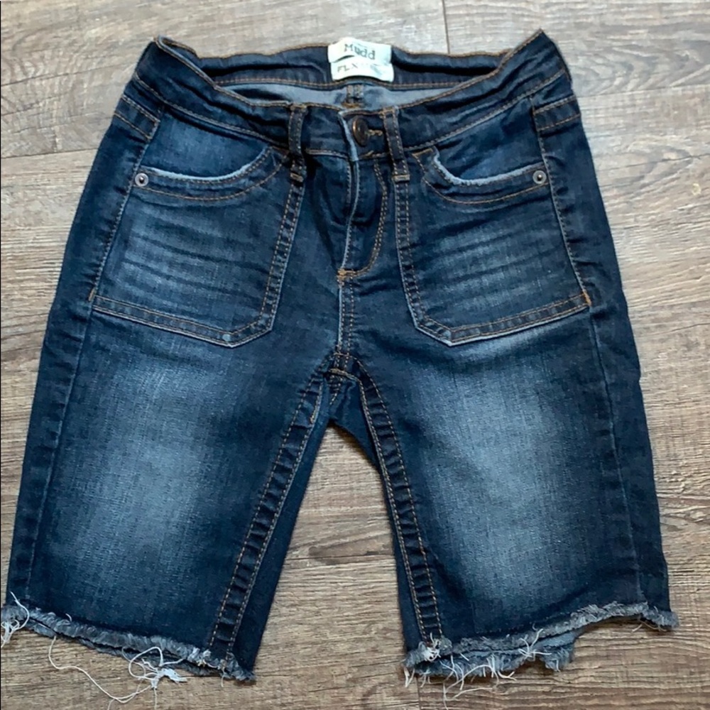 BERMUDA JEAN SHORTS